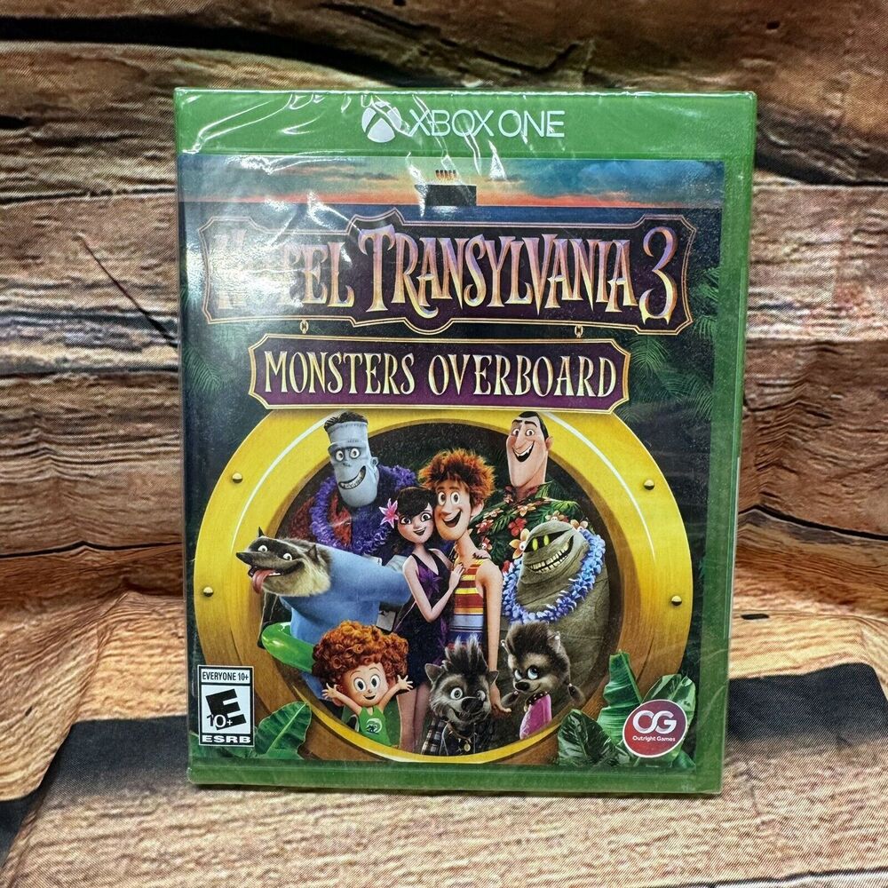Hotel Transylvania 3 Monsters Overboard Xbox One New Sealed ESRB E10+ Video Game